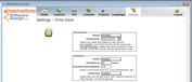 Time Clock Settings